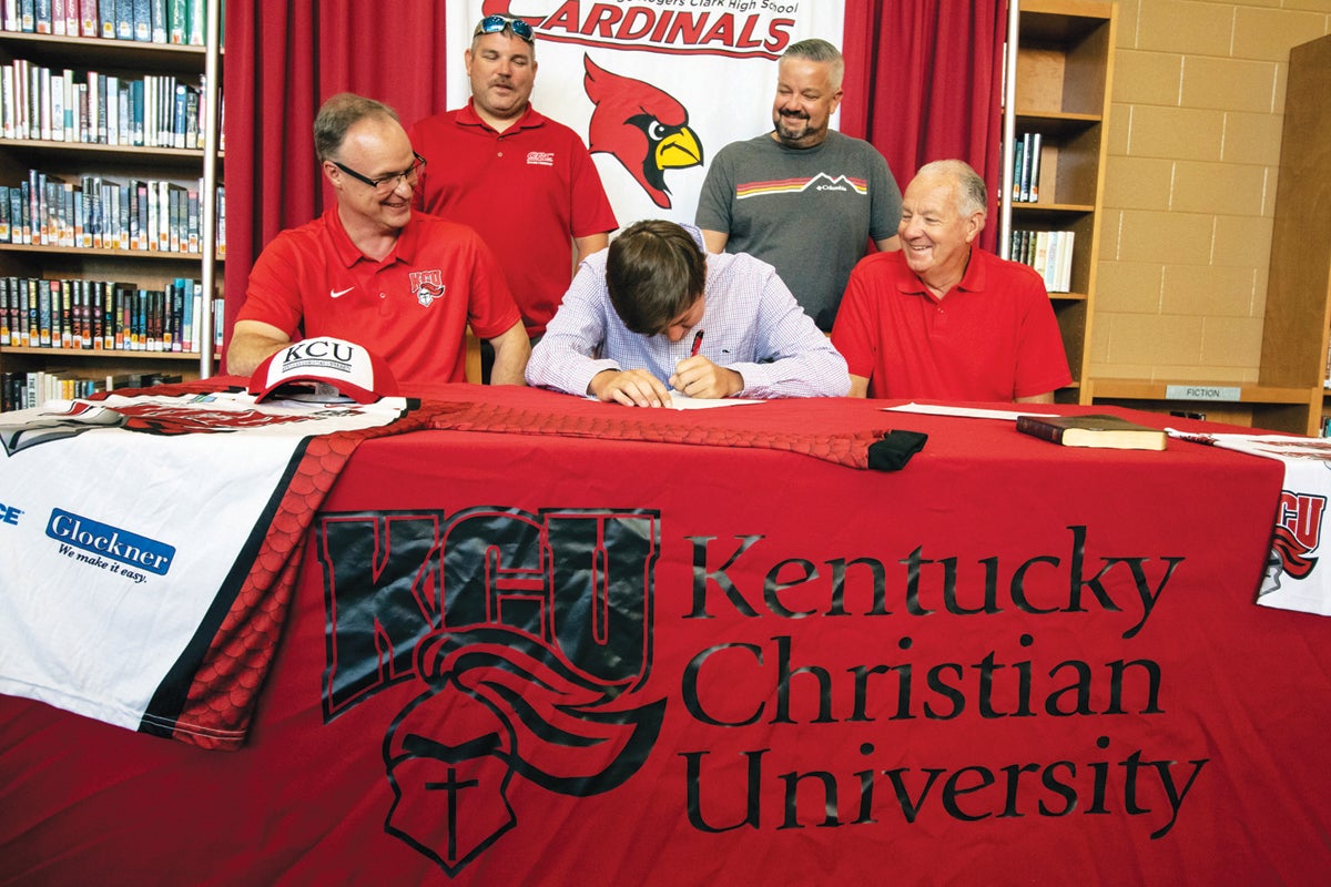 Kerr signs bass scholarship with Kentucky Christian - Winchester Sun