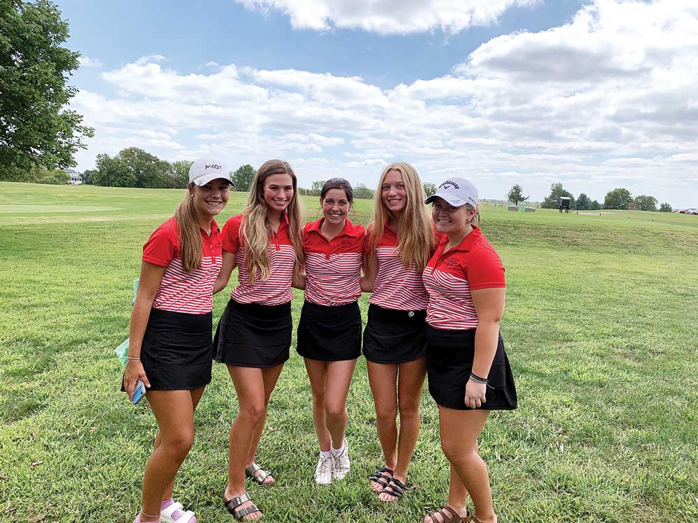 GRC girls golf team gets second place finish Winchester Sun