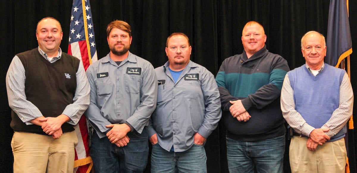 City employees earn road scholar, masters - Winchester Sun | Winchester Sun