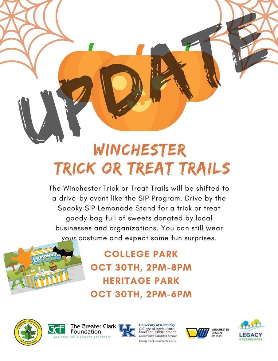 Halloween event changing, trickortreating hours remain Winchester
