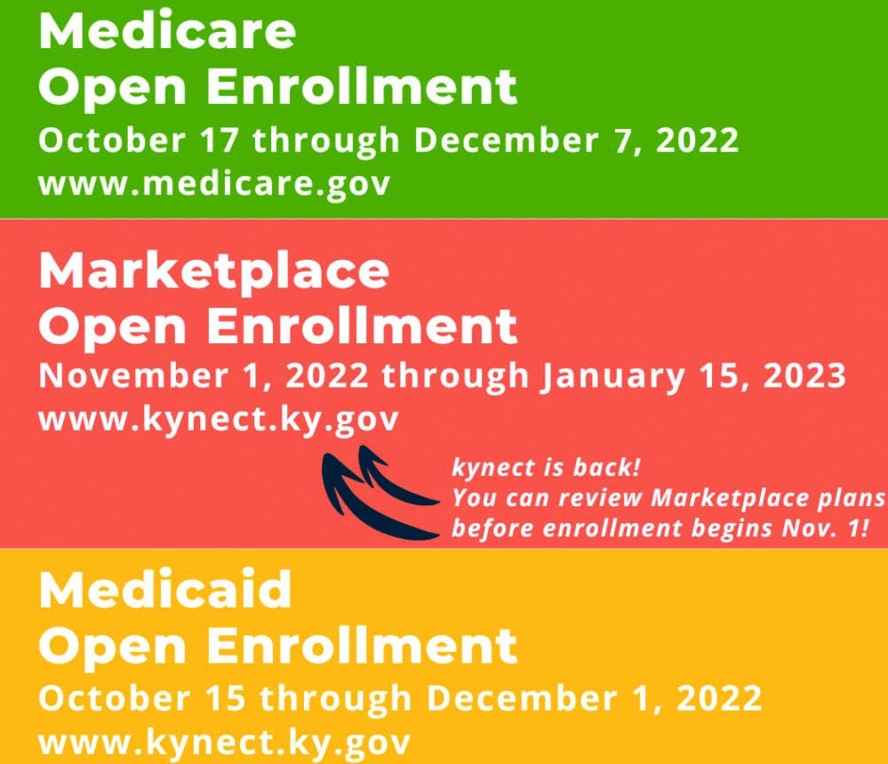 Open enrollments for Medicaid and Medicare open soon Winchester Sun