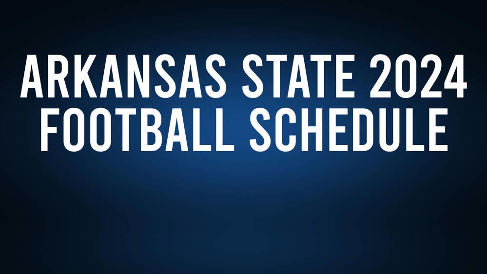 Arkansas State 2024 Football Schedule, Record, Results Winchester Sun