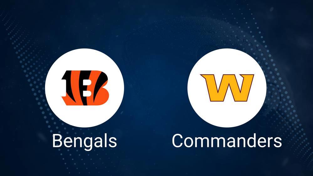 Bengals vs. Commanders Monday Night Football: Odds, Moneyline, and Spread - Week 3