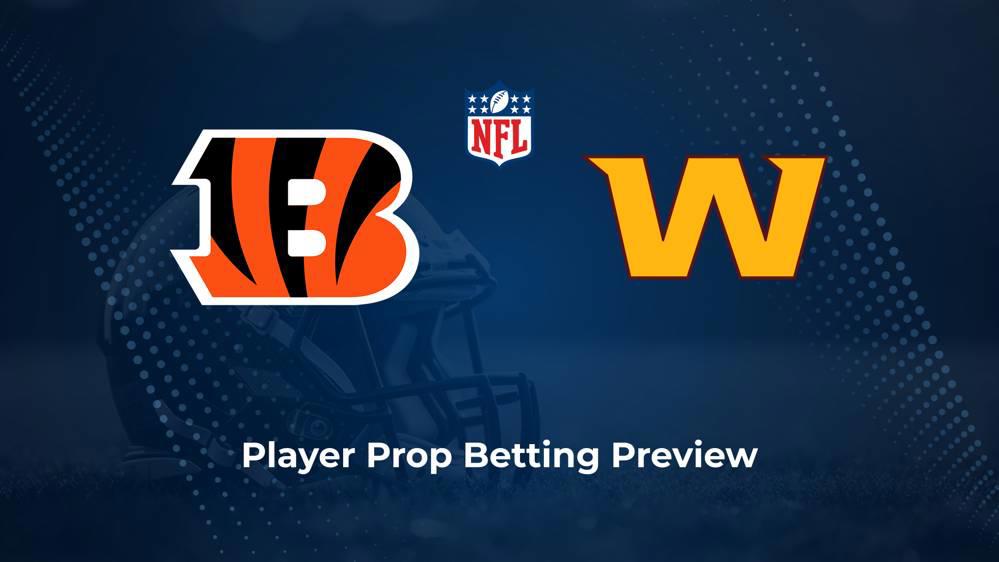 Bengals vs. Commanders Player Props & Odds – Week 3