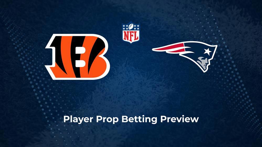 Bengals vs. Patriots Player Props & Odds – Week 1