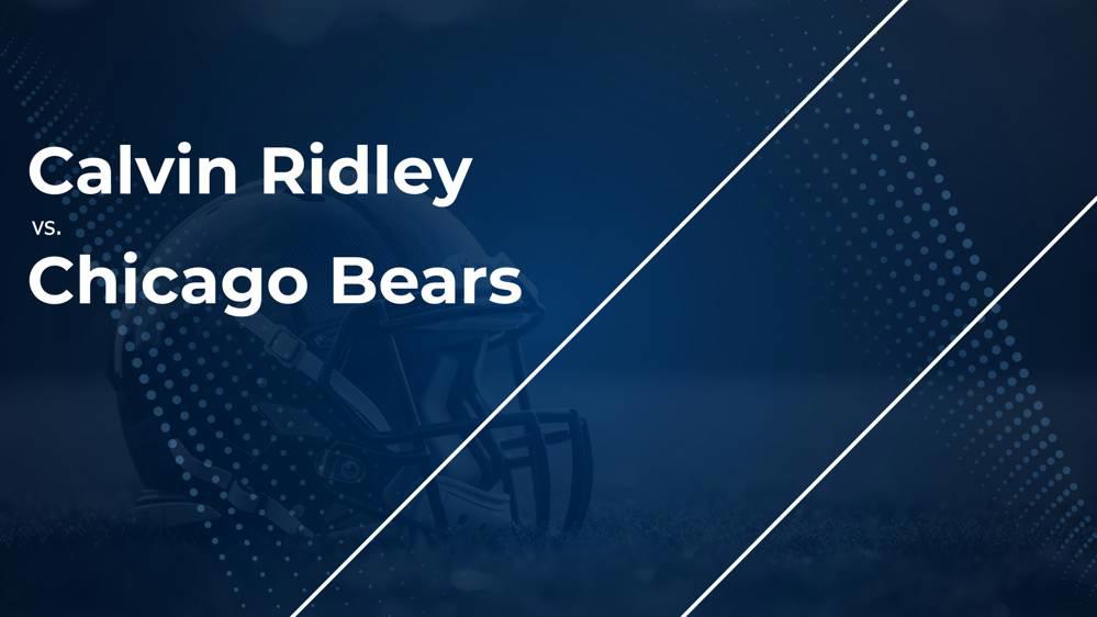 Calvin Ridley and the Titans vs. the Bears: Week 1 Stats, Matchup, Game Info