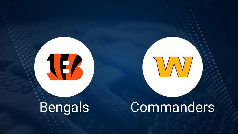 Where to Watch Bengals vs. Commanders on TV or Streaming Live - Sept. 23