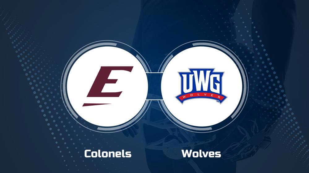 Where to Watch Eastern Kentucky vs. West Georgia on TV or Streaming Live - Sept. 14