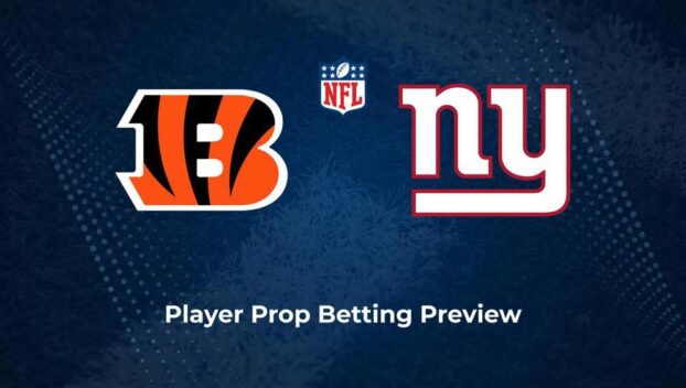 Bengals vs. Giants Player Props & Odds – Week 6