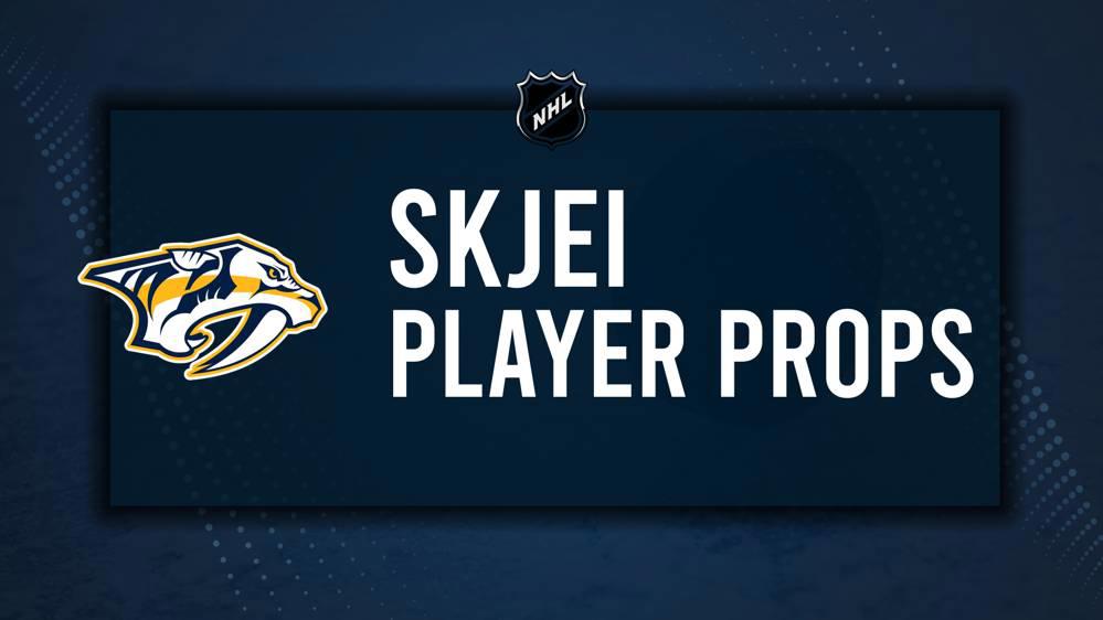 Brady Skjei Player Prop Bets for the Predators vs. Bruins Game - October 22