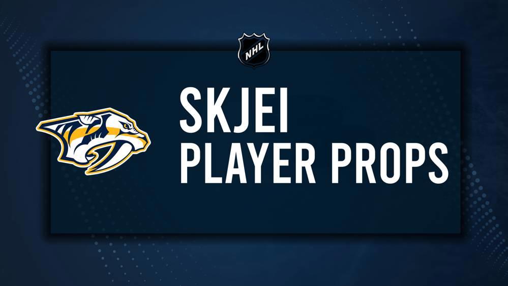 Brady Skjei Player Prop Bets for the Predators vs. Lightning Game - October 28