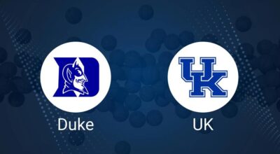 Duke vs. Kentucky Basketball Tickets - Tuesday, November 12