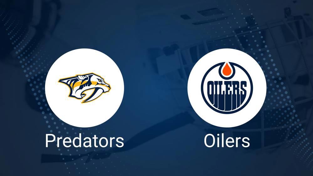 How to Pick the Predators vs. Oilers Game with Odds, Spread, Betting Line and Stats – October 31