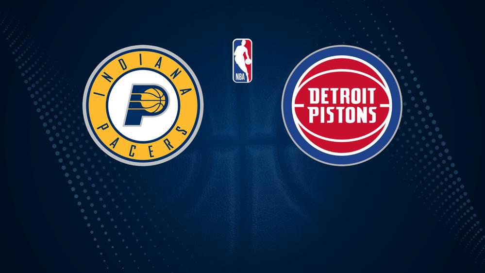 How to Watch the Pacers vs. Pistons Game: Streaming & TV Channel Info for October 23