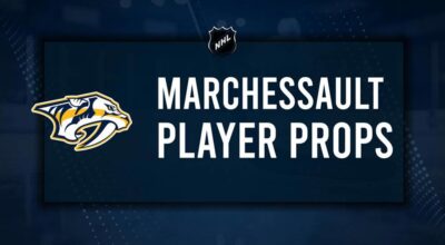 Jonathan Marchessault Player Prop Bets for the Predators vs. Red Wings Game - October 12