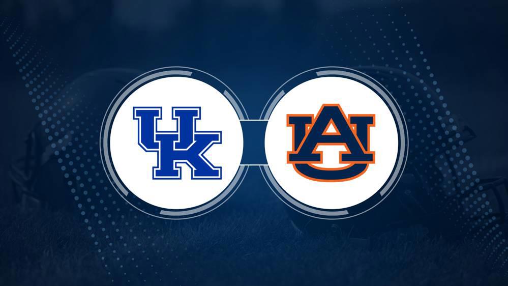 Kentucky vs. Auburn: Odds, spread, and over/under - Oct. 26