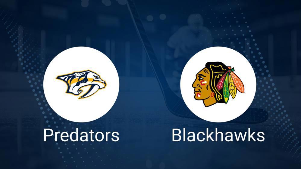 Predators vs. Blackhawks Injury Report Today - October 25