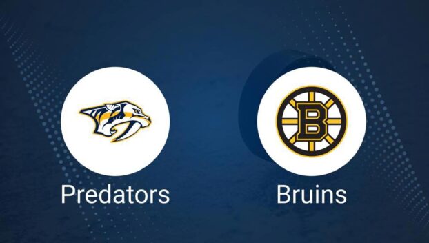 Predators vs. Bruins Injury Report Today - October 22