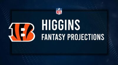 Tee Higgins Fantasy Projections: Week 6 vs. the Giants