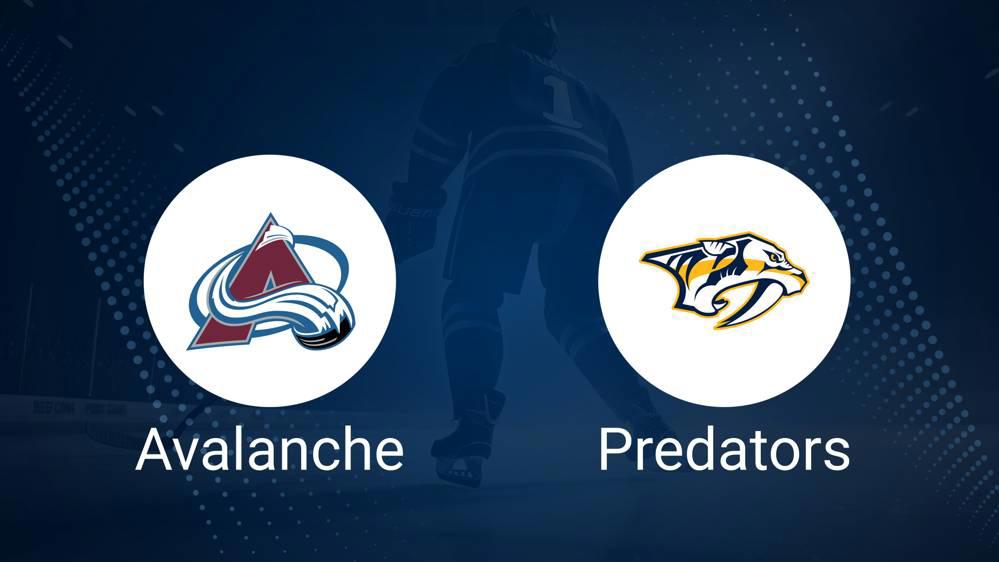 How to Pick the Avalanche vs. Predators Game with Odds, Spread, Betting Line and Stats – November 11