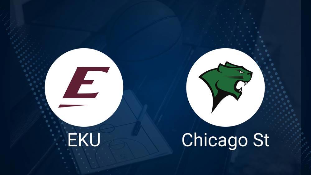 How to Watch Eastern Kentucky vs. Chicago State on TV or Live Stream - November 19