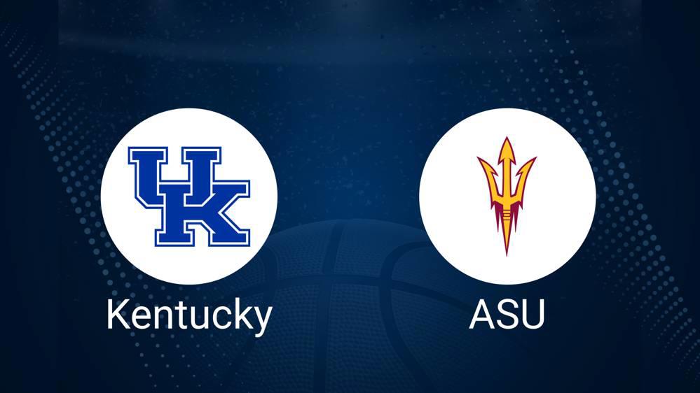 How to Watch Kentucky vs. Arizona State Women's Basketball on TV or Live Stream - November 26