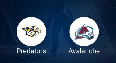 Predators vs. Avalanche Injury Report Today - November 2