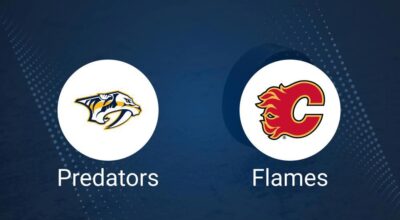 Predators vs. Flames Injury Report Today - November 15