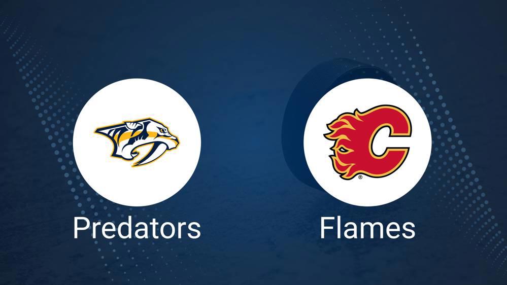 Predators vs. Flames Injury Report Today - November 15