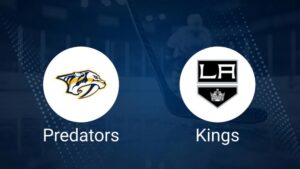 Predators vs. Kings Injury Report Today - November 4