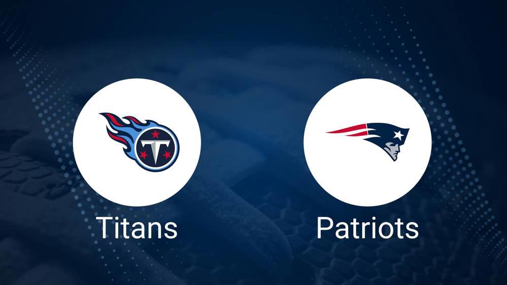 Titans vs. Patriots: Odds, Moneyline, and Spread - Week 9