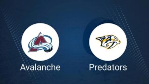 Where to Watch Colorado Avalanche vs. Nashville Predators on TV or Streaming Live - November 11