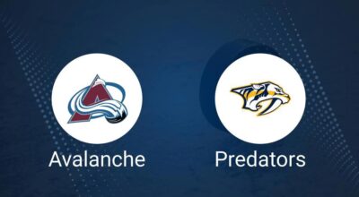 Where to Watch Colorado Avalanche vs. Nashville Predators on TV or Streaming Live - November 11