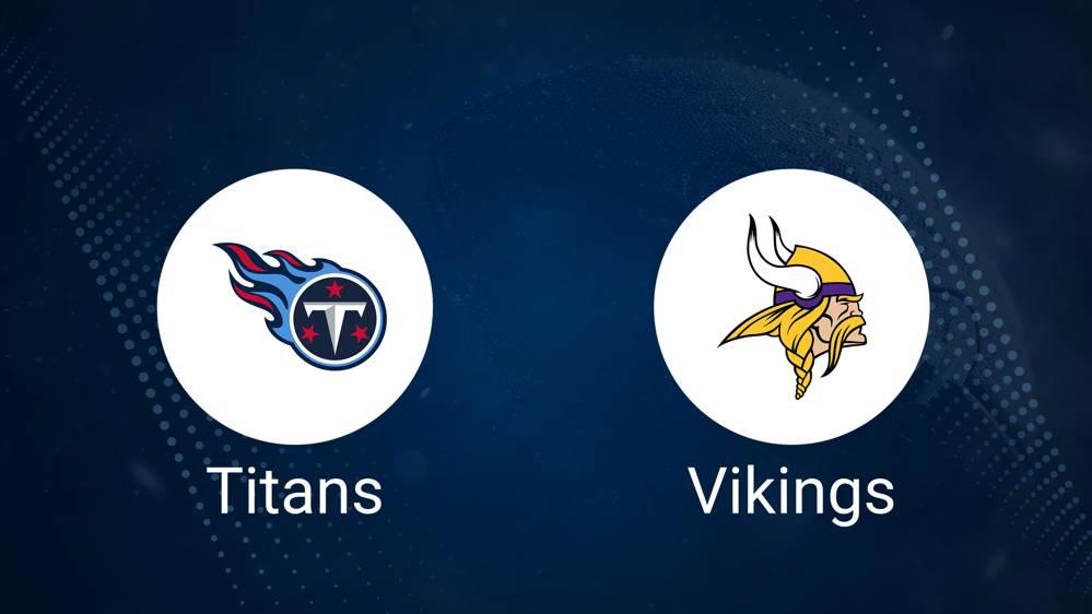 Where to Watch Titans vs. Vikings on TV or Streaming Live - Nov. 17