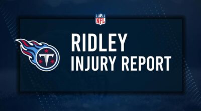 Will Calvin Ridley Play in Week 10? NFL Injury Status, News & Updates