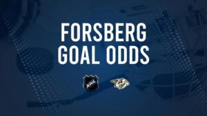 Will Filip Forsberg Score a Goal Against the Avalanche on November 2?