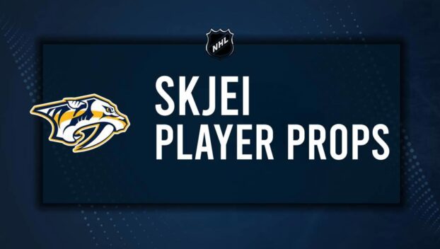 Brady Skjei Player Prop Bets for the Predators vs. Blues Game - December 27