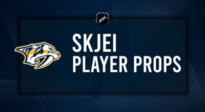 Brady Skjei Player Prop Bets for the Predators vs. Penguins Game - December 19