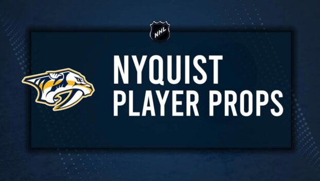 Gustav Nyquist Player Prop Bets for the Predators vs. Canadiens Game - December 5