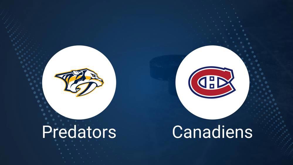 How to Pick the Predators vs. Canadiens Game with Odds, Spread, Betting Line and Stats – December 5