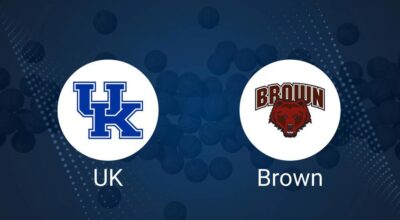 How to Watch Kentucky vs. Brown on TV or Live Stream - December 31