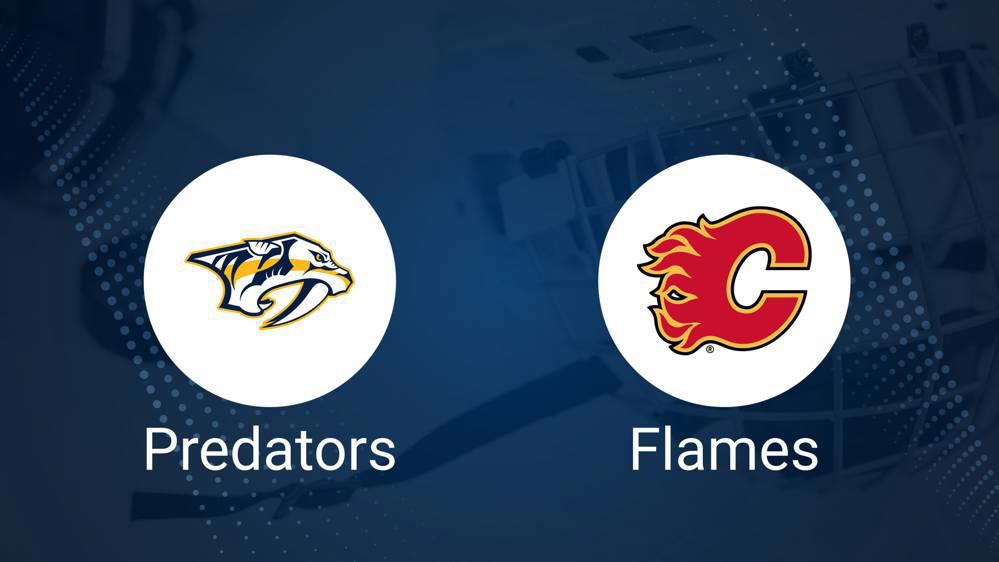 Predators vs. Flames Injury Report Today - December 10