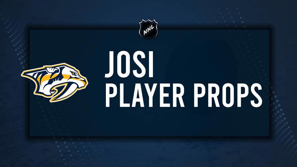 Roman Josi Player Prop Bets for the Predators vs. Blues Game - December 27