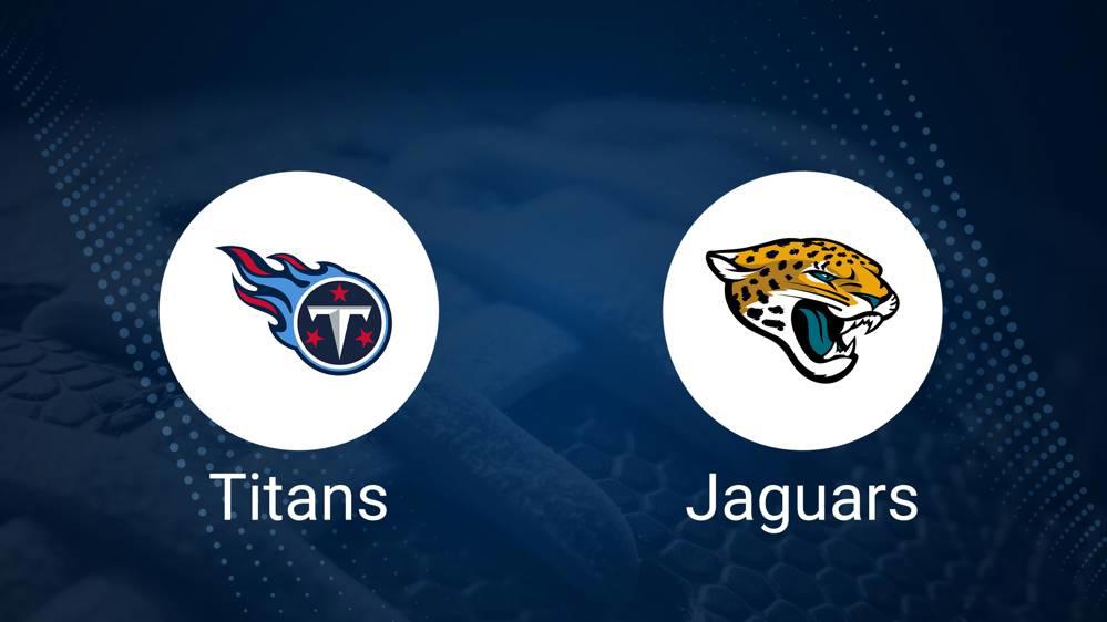 Where to Watch Titans vs. Jaguars on TV or Streaming Live - Dec. 29