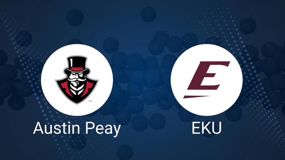 Eastern Kentucky vs. Austin Peay Basketball Tickets - Thursday, January 16