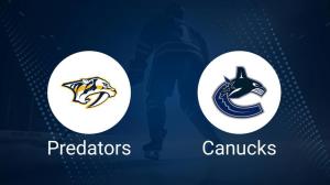 How to Pick the Predators vs. Canucks Game with Odds, Spread, Betting Line and Stats – January 29