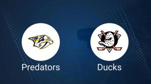 How to Pick the Predators vs. Ducks Game with Odds, Spread, Betting Line and Stats – January 25