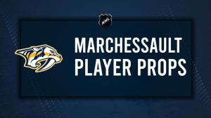 Jonathan Marchessault Player Prop Bets for the Predators vs. Canucks Game - January 29