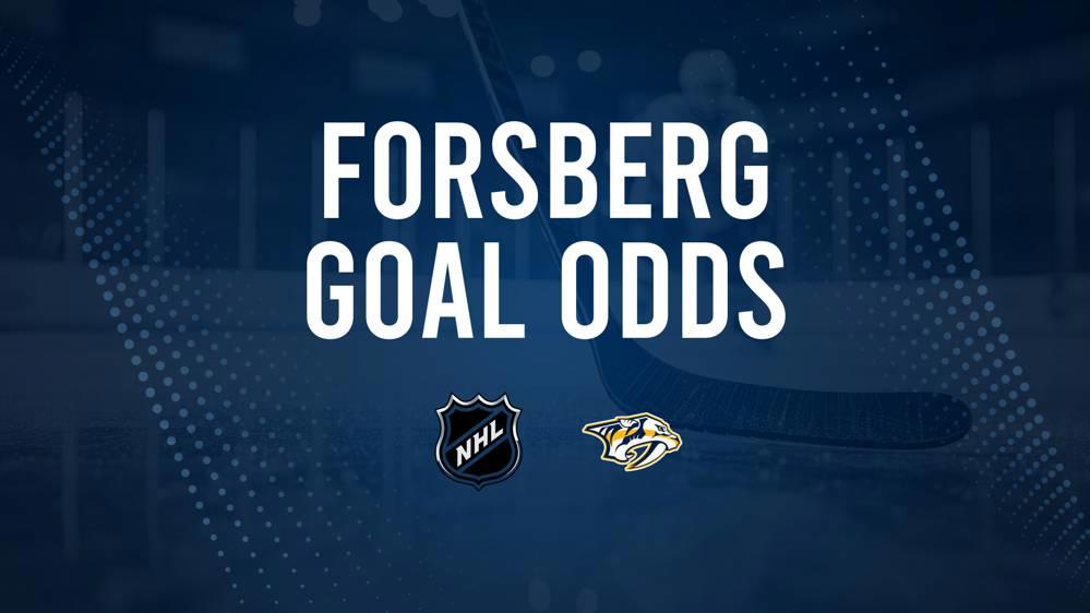 Will Filip Forsberg Score a Goal Against the Ducks on January 25?