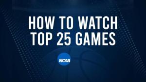 How to Watch Top 25 Women's College Basketball Games - Saturday, February 22